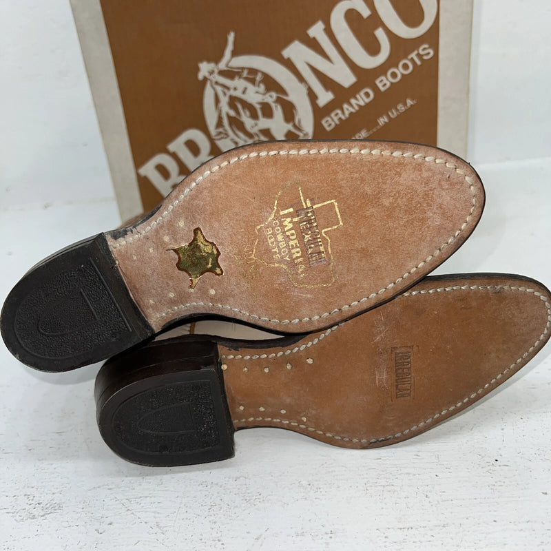New Women’s Brown Texas Brand Cowboy Boots. 59 5.5 5 1/2 N. 20-86