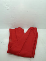 New Vintage Red Polyester Pants ZZ-54