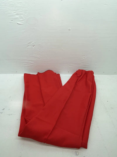 New Vintage Red Polyester Pants ZZ-54
