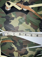 New Children’s Bigtime Rodeo Camo Chaps With Fringe Adjustable Waist 29” I-65
