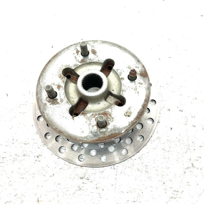 null Yamaha Rhino 450 4x4 OEM Front Wheel Hub And Rotor 5UG-F5111-10-00 XY2