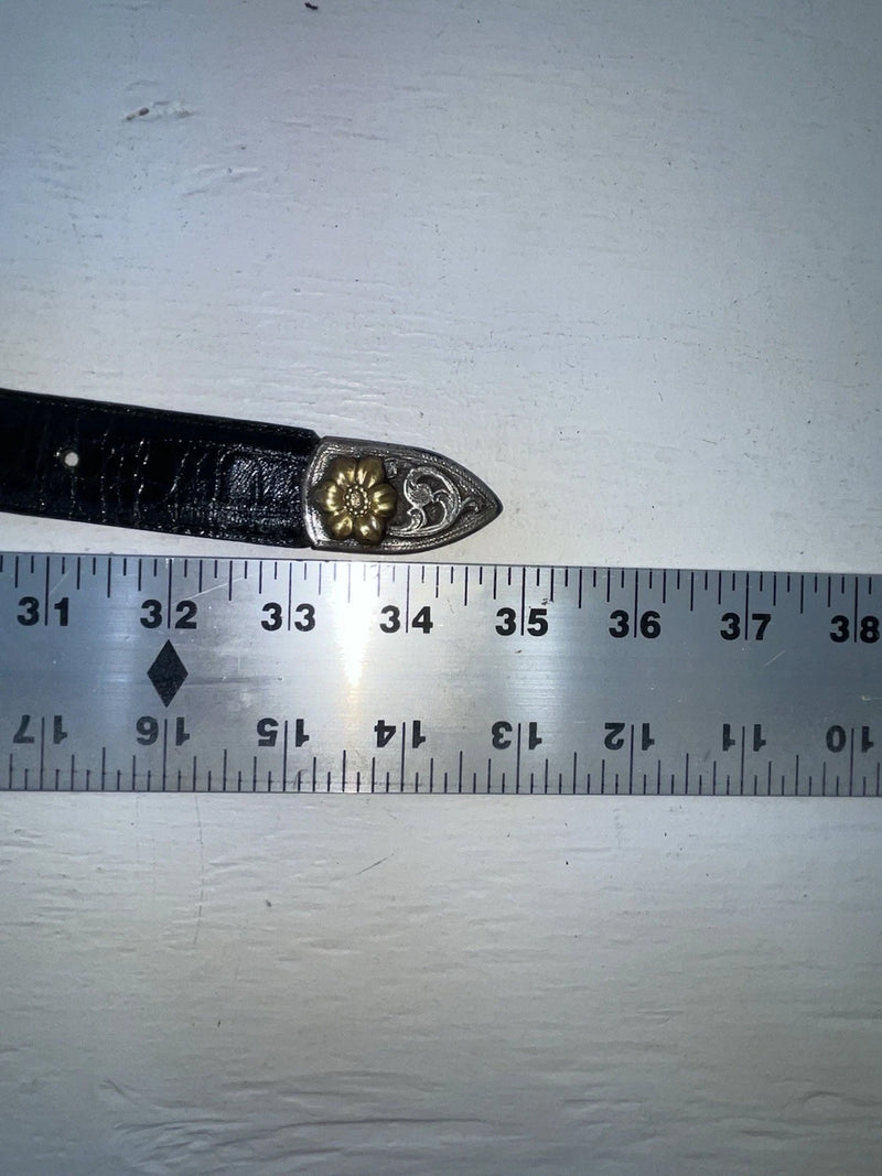 New Black Genuine Leather Wrangler 28” Belt #4820 JJ-129