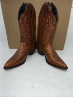 New Women’s Brown Capezio Cowboy Boots. L 334 6.5 6 1/2 Mx 19-133
