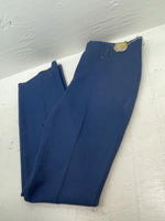 New Vintage Blue H Bar C Polyester Pants #MR477 ZZ-14