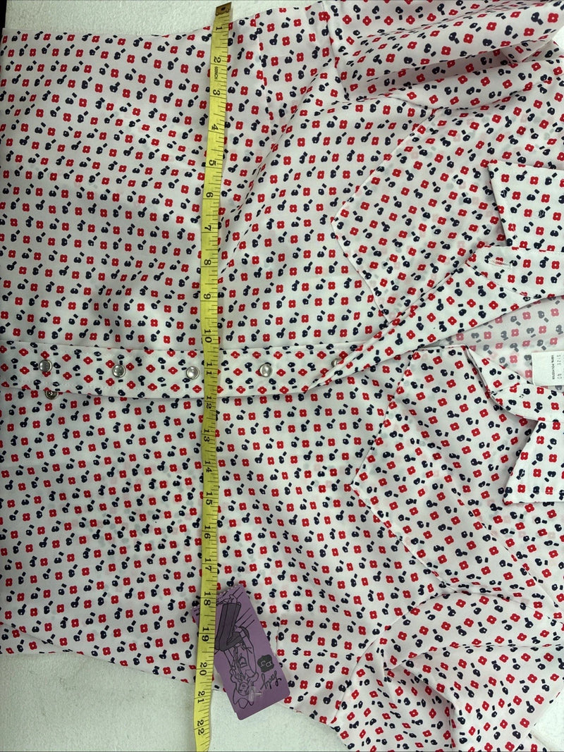 New Women’s Dickson Jenkins designed Long Sleeve Pearl Snap Size 40 MM-21