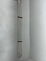 New White Red Tough 1 Mohair Draft 46” Cinch #59-1246 U-20