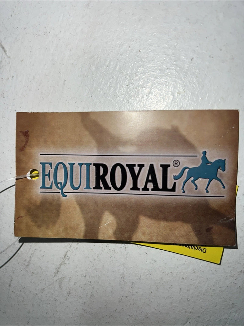 New Equiroyal Black Brown Full English Bridle With Reins #21-9556 Y-28