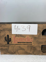 New Men’s Brown Lace Up Laredo Cowboy Boots. 1233 9.5 9 1/2 E E. 4-39