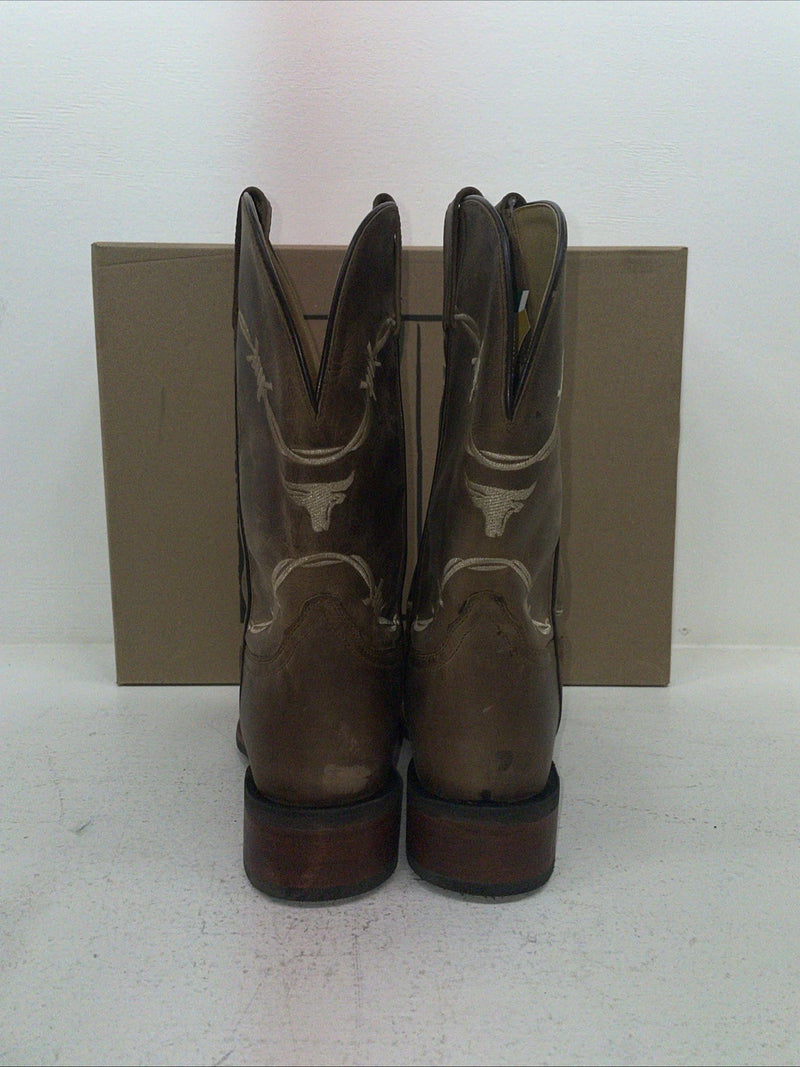 New Men’s Brown Smoky Mountain Cowboy Boots. 4075 9.5 9 1/2 E E. 6-97