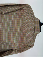 New Kids Dickson Jenkins Multicolor Plaid Long Sleeve Pearl Snap Large DD-105