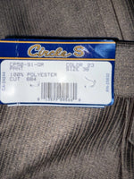 New Vintage Brown Circle S Polyester Pants #CP5091 XX-72
