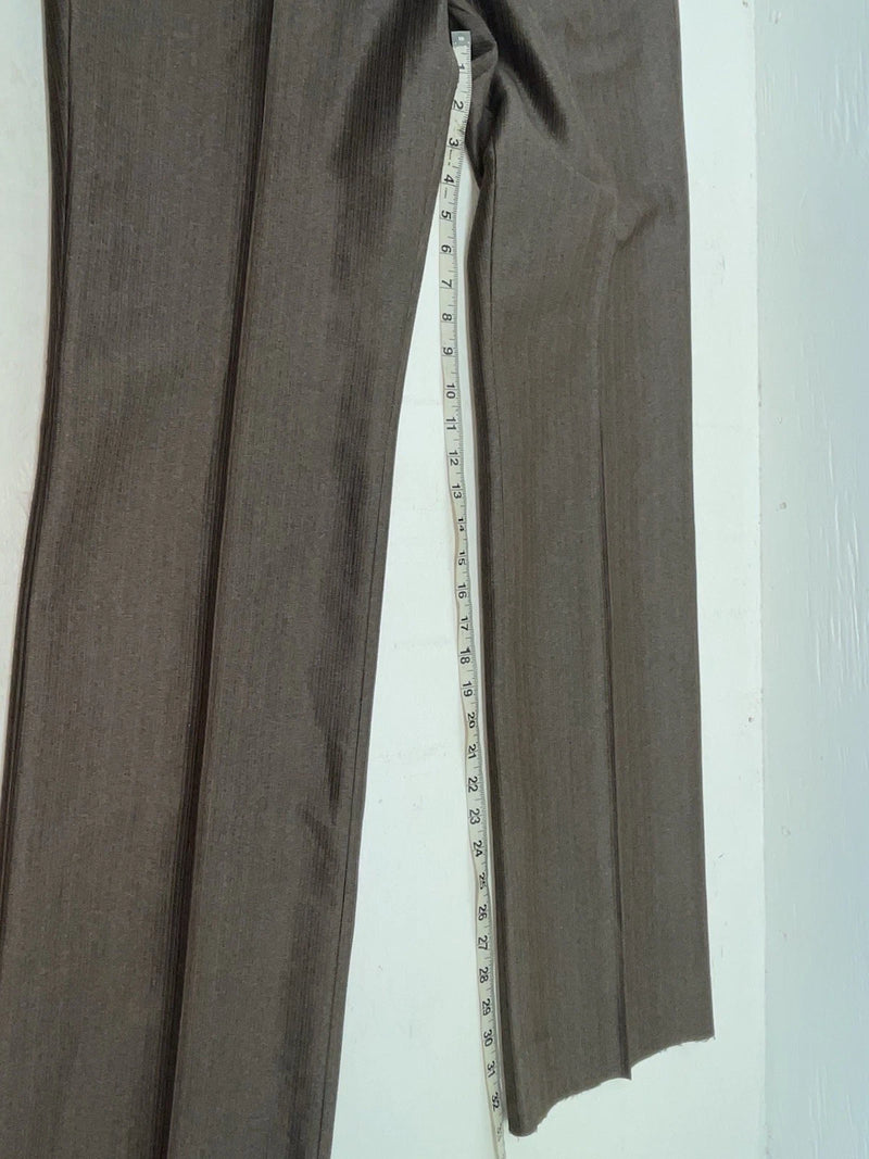 New Vintage Brown Circle S Polyester Pants #CS2391 VV-29