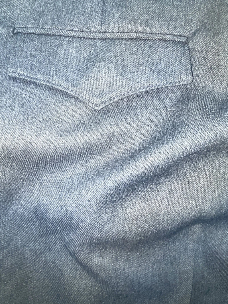 New Vintage Blue Circle S Polyester Pants #CP4768QR SS-30
