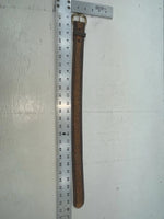New Brown Genuine Leather Wright Tooled 20” Belt #10235 NN-92