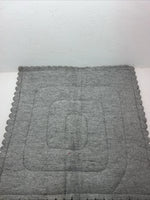 New Green Plaid Navajo Felt Scalloped Saddle Pad 30x30 #89-482 Pad-23