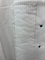 New Classix White Long Sleeve Button Up English Shirt 18-18.5 2XL X-90