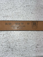 New Black Genuine Leather Dan Post Tooled Belt 34” #5820-01 Z-6