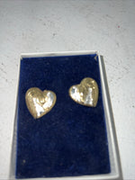 New Women’s Congress Silver Gold Silver Horse Head Heart Earrings. 93140 B-8