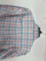 New Men’s ELY Cattleman Multicolor Stripe Long Sleeve Pearl Snap Large CC-20