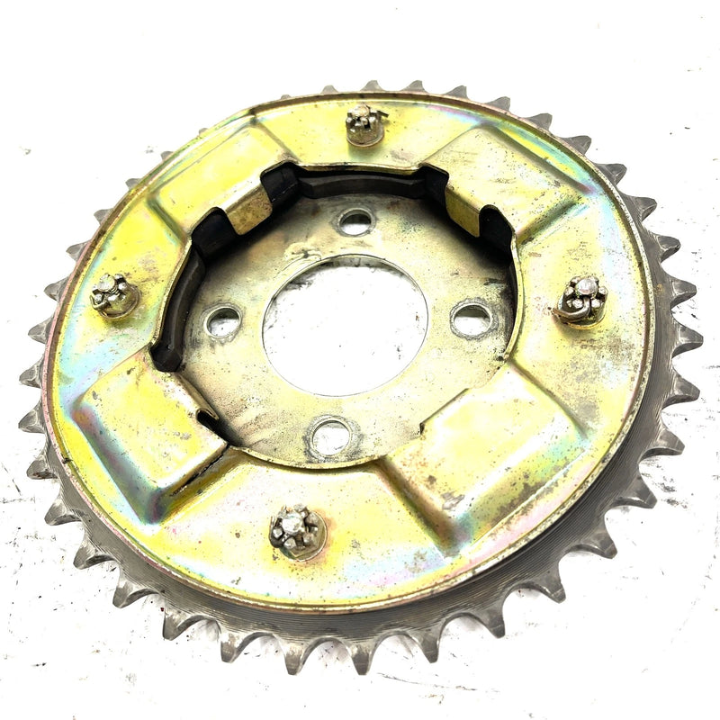 84-87 Suzuki Quadrunner 185 OEM 38T Rear Sprocket W/Plates 64413-24401 AS0