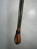 New Genuine Leather Split Reins With Metal Accents Y-5