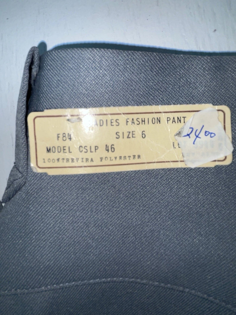 New Vintage Green Circle S Polyester Pants #F84 VV-43