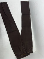 New Men’s Cowboy Cut Slim Fit Brown Denim Wrangler Jeans. 13x34 F-30