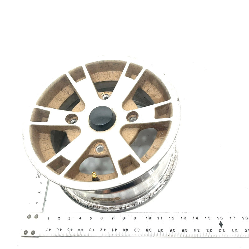 07-08 Can-Am Outlander 650 4x4 XT HO EFI OEM Front Wheel Rim 705400440 AB17
