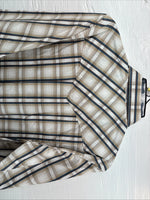 New Men’s ELY 1878 Multicolor Plaid Long Sleeve Pearl Snap Large Q-42