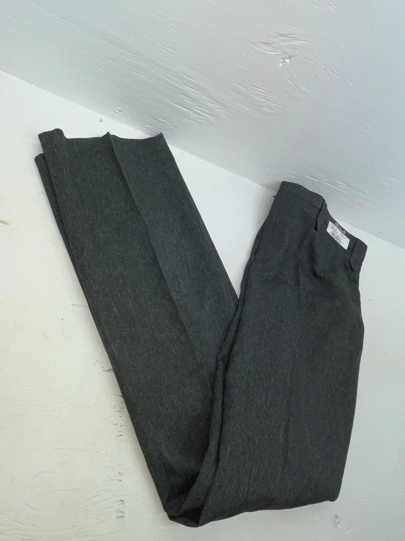 New Vintage Black Circle S Polyester Pants #CP4776 OO-3
