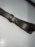 New Silver Fox Brown Genuine Leather 60” Braided English Reins #20-1441-7-0 Y-20