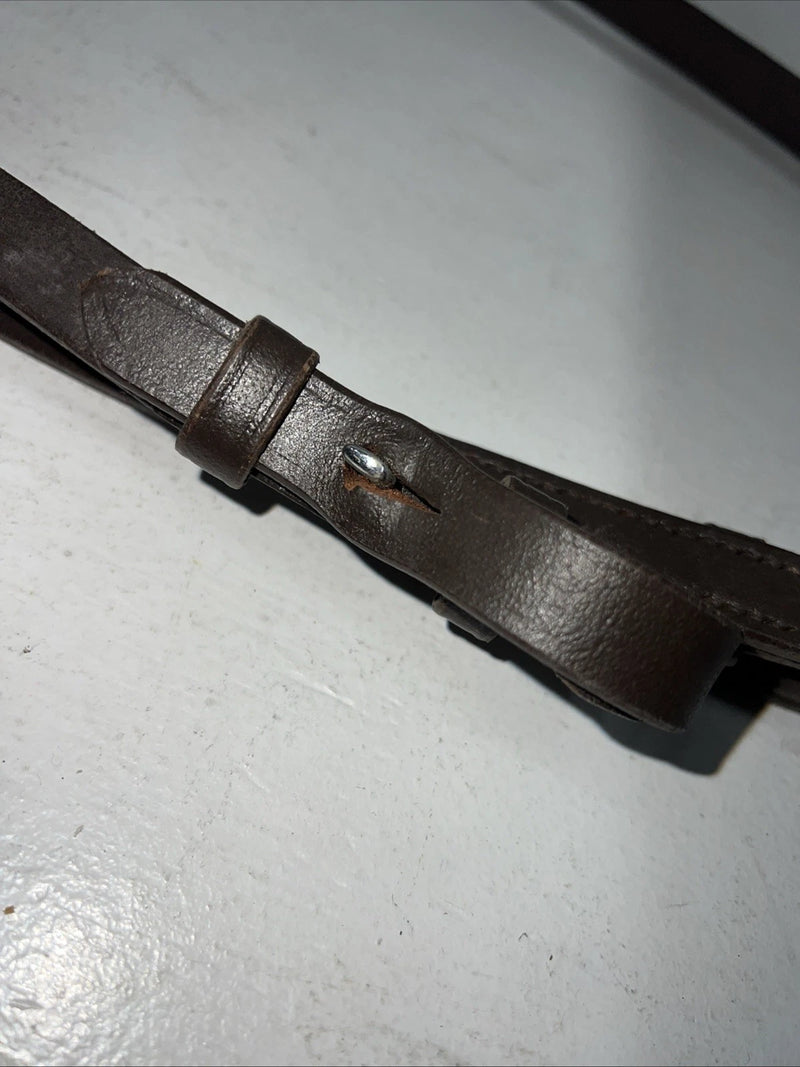 New Silver Fox Brown Genuine Leather 60” Braided English Reins #20-1441-7-0 Y-20