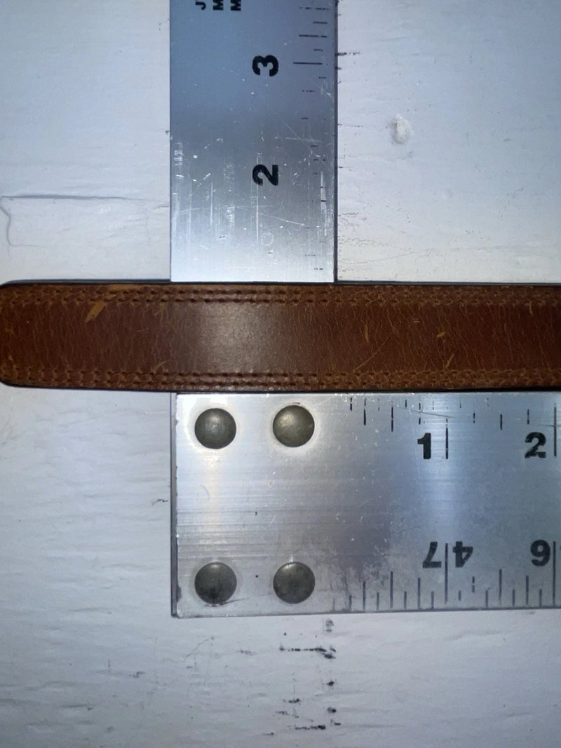 New Brown Genuine Leather Nocona 32” Belt #993015021 JJ-154