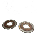 96-00 Polaris Sportsman 500 4X4 OEM Front Brake Rotor Pair 5242935 AP25