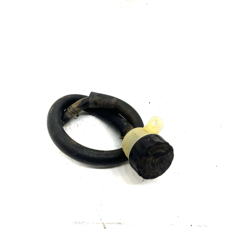 03 Bombardier Traxter 500 4x4 OEM Brake Fluid Tank And Line 705600182 AB15.1