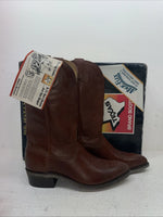 New Men’s Brown Texas Brand Cowboy Boots. 7864 9.5 9 1/2 D. 5-41