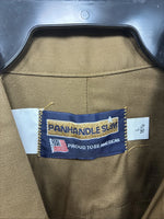 New Men’s Panhandle Slim Green Long Sleeve Pearl Snap 16.5 Large CC-31