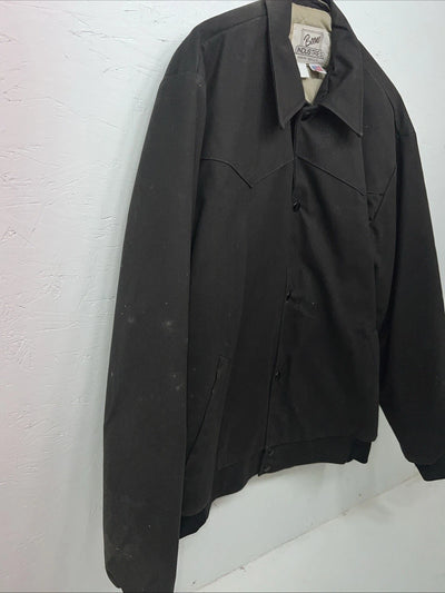 New Men’s Black Boone Industries Large Coat WW-51