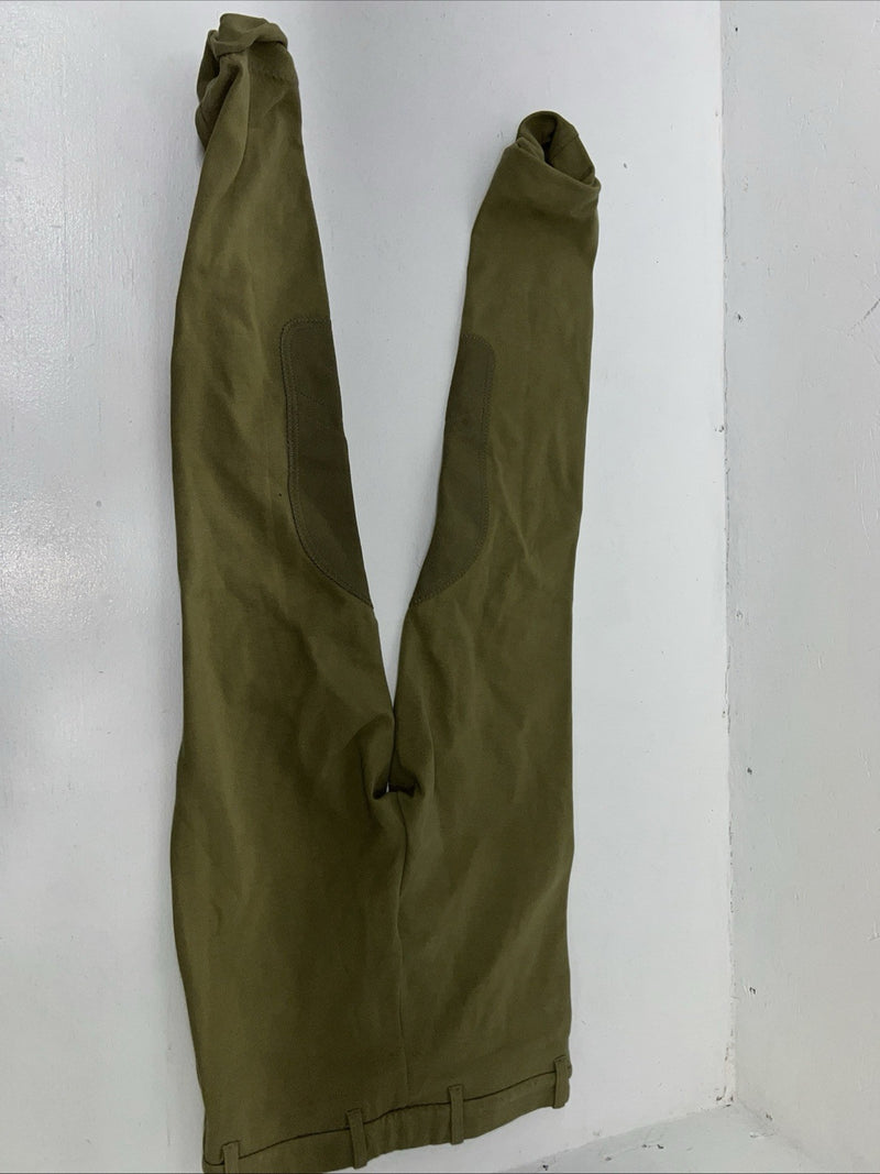 New Women’s Green Vequi Comfort English Riding Breeches. Large D-57