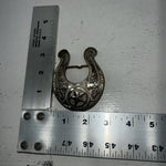New Women’s Award Design Silver Star Buckle. MRB8502 A-122