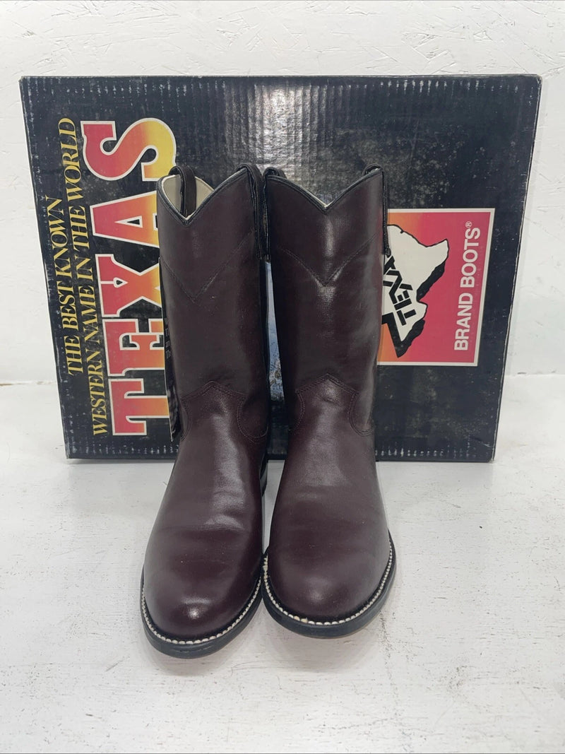 New Women’s Red Texas Brand Cowboy Boots. 4453 7 M. 18-37