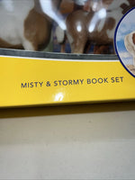 New In Box Paint Ponies Misty And Stormy Book Set. #1157 R-6