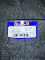 New Vintage Gray Circle S Polyester Pants #CP4776 XX-81