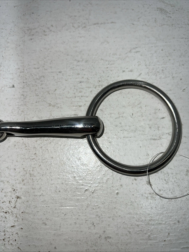 New Centaur SS 5 1/2” French Mouth Snaffle Bit #200884 U-503
