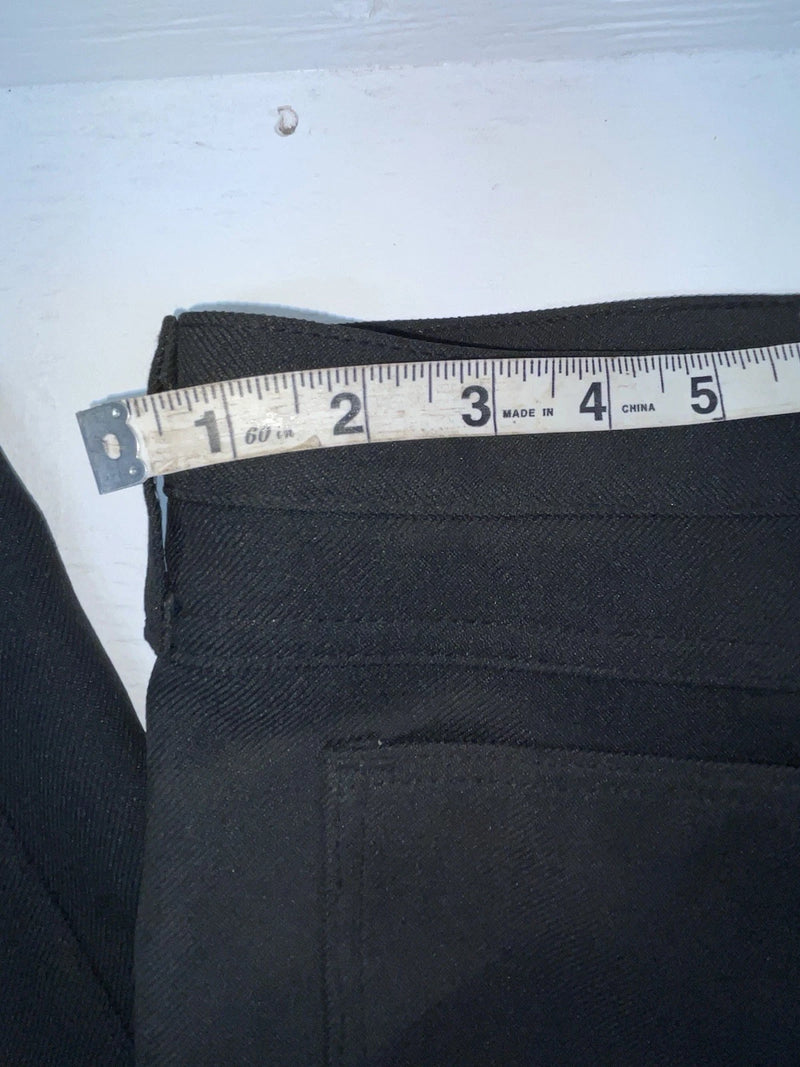 New Vintage Black Wrangler Polyester Pants #82BK NN-161