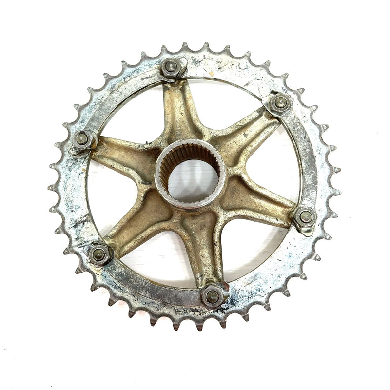 1996 Yamaha Warrior 350 OEM Rear Sprocket And Hub 2XJ-25440-21-00 AY60