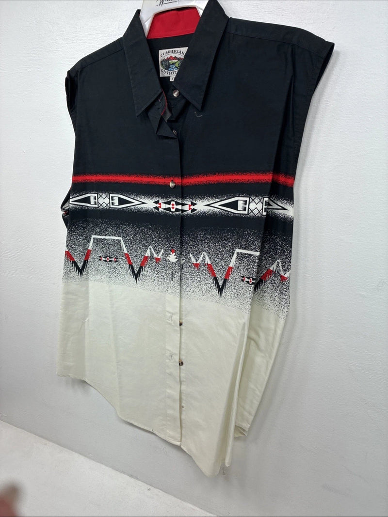 New Men’s Chmberland Multicolor Short Sleeve Button Up XL II-58