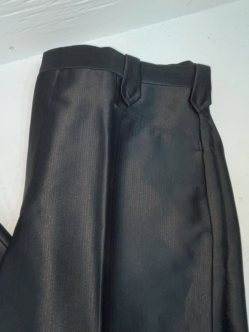 New Vintage Black Circle S Polyester Pants #CP5091 XX-69