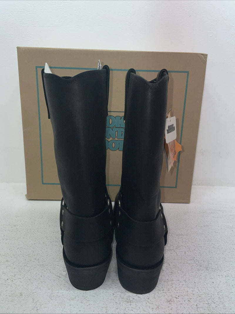 New Men’s Black Smoky Mountain Cowboy Boots. 4131 8.5 8 1/2 E E. 3-130