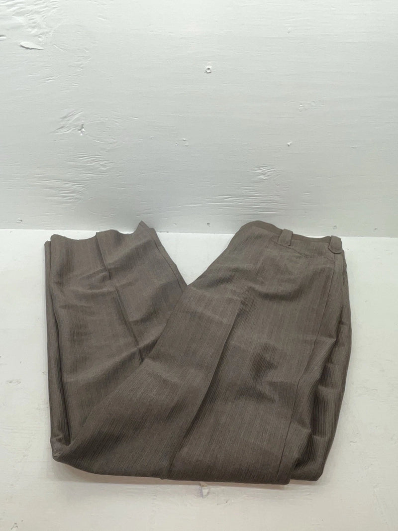 New Vintage Brown Circle S Polyester Pants #CS2991 XX-83